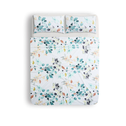 Faded Forest Printed Bed Sheet Set