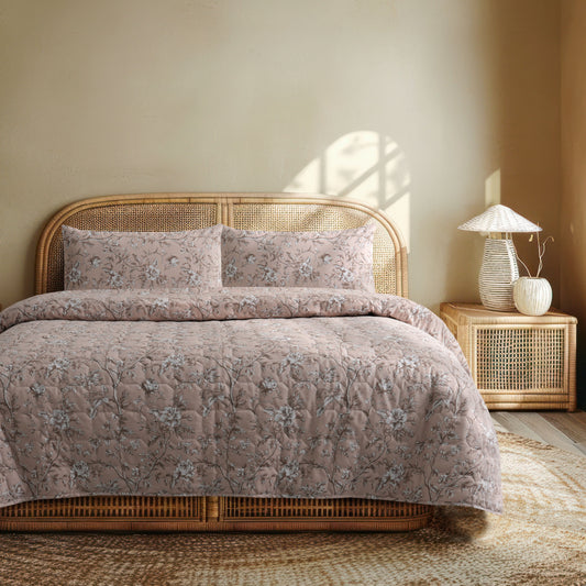 Elysian Floral Bedspread Set