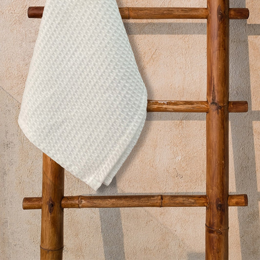 White Waffle Hand Towel
