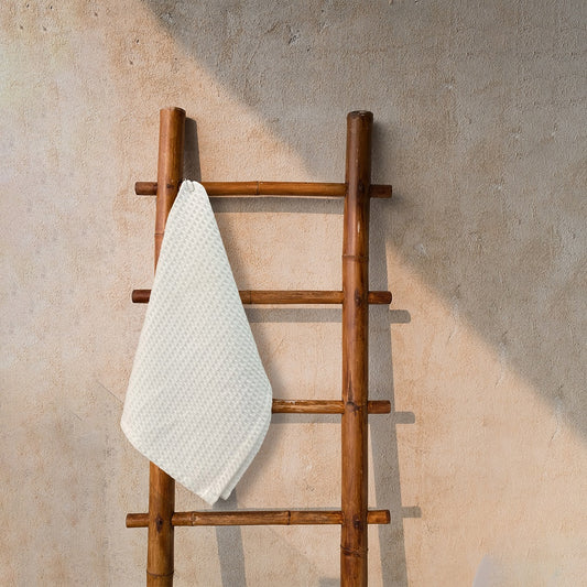 White Waffle Hand Towel